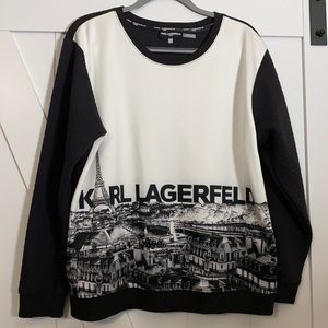 Karl Lagerfeld Paris Eiffel Tower Sweatshirt